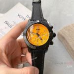 Copy Breitling Watches Avenger Yellow Dial Chronograph Watches